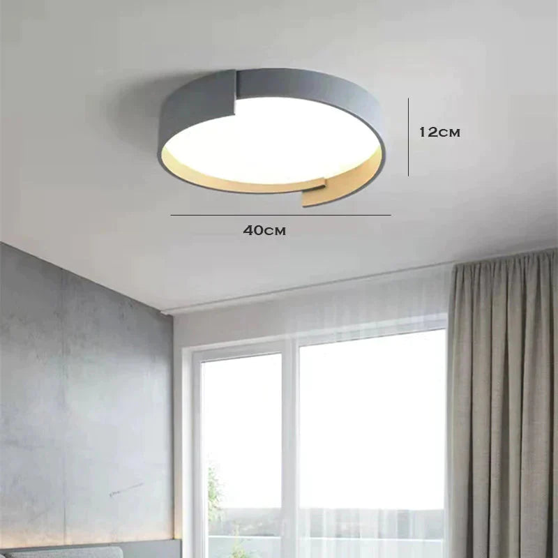 Simple Master Bedroom Lamp New Light In The Nordic Minimalist Study Ceiling Personality Creative