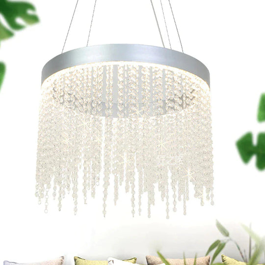Creative Tassel Lamp Personality Simple Living Room Light Luxury Crystal Bar Restaurant Chandelier