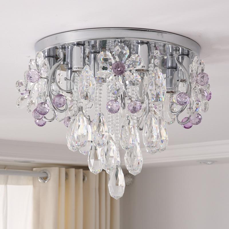 Modern Fancy Crystal Ceiling Lights Led Home Lighting For Dining Room Kitchen Vintage Indoor