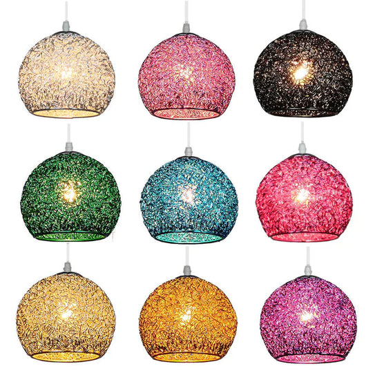 Tiffany Mosaic Pendant Lamps European Garden Creative Modern E27 Lamp Single Head Restaurant Cafe