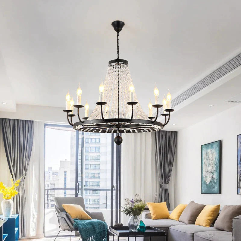 Vintage Industrial Wrought Iron Pendant Light E14 Led Lamp For Living Room Bed Dining Study Office