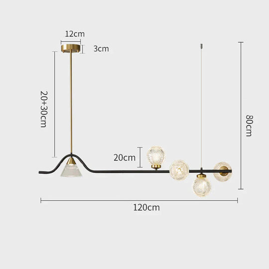 Nordic Restaurant Chandelier Simple Modern Atmosphere Bar Post - Modern Warm Luxury Online