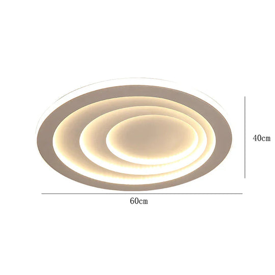 Led Ceiling Lamp Simple Modern Atmosphere Household Living Room Oval Light In The Bedroom Oval -
