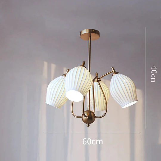 Modern Ceramic Chandelier Living Room Creative Home Stay Restaurant Bedroom Study Simple Lamp