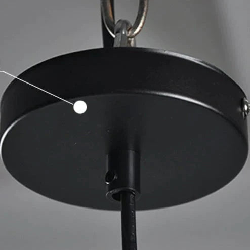 Northern European And American Style Rural Retro Industrial Bar Light Bulb Restaurant Small Black
