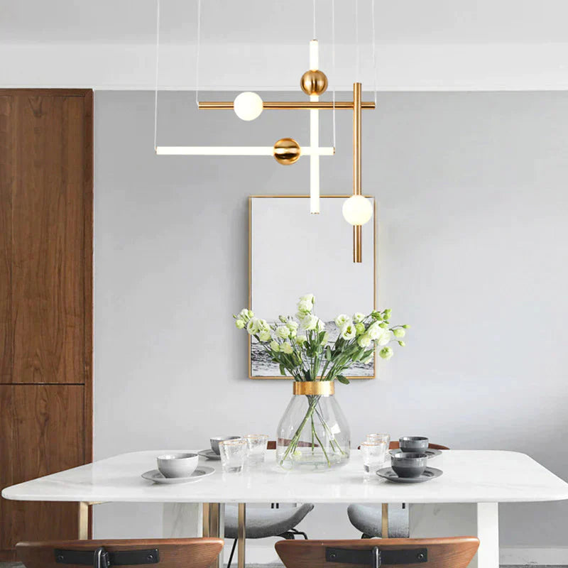 Chandelier B &amp; Living Room Dining Bar Creative Bedroom Bedside Modern Simple Lamps Pendant