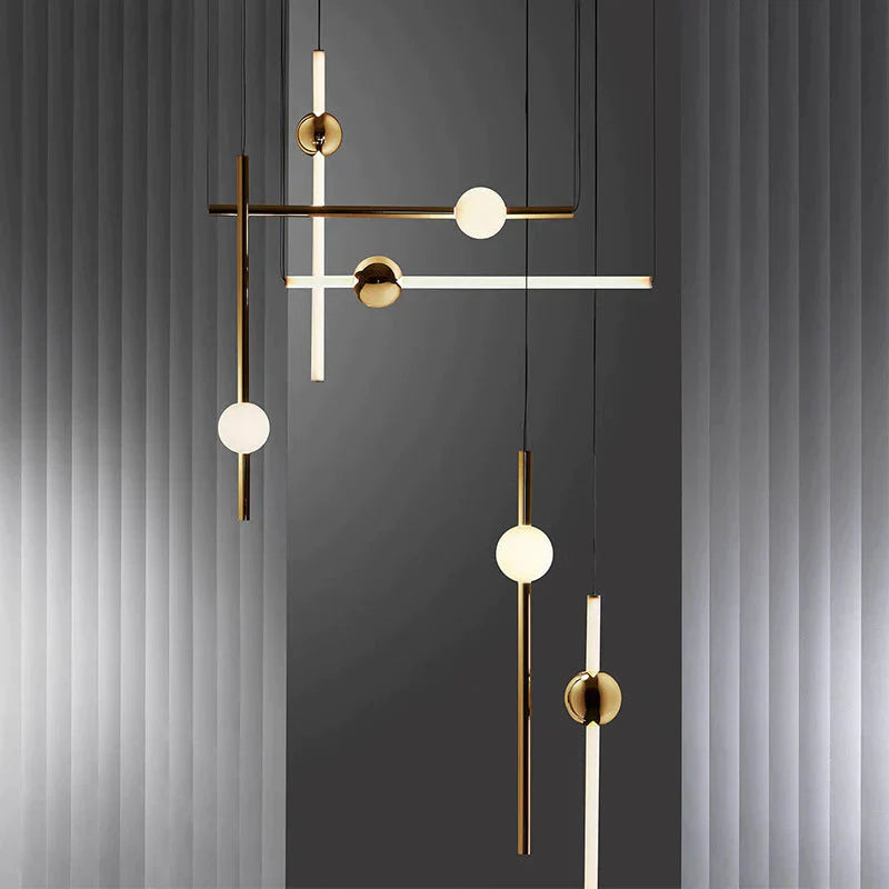 Chandelier B &amp; Living Room Dining Bar Creative Bedroom Bedside Modern Simple Lamps Pendant