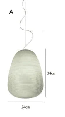 Nordic Style Personalized Art Chandelier Creative Japanese Inn B &amp; Hotel Bedroom Dining Room Model