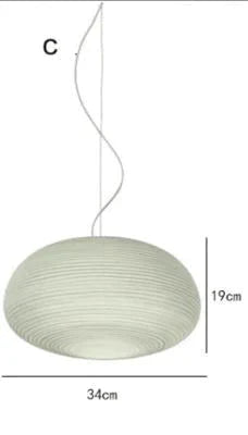 Nordic Style Personalized Art Chandelier Creative Japanese Inn B &amp; Hotel Bedroom Dining Room Model