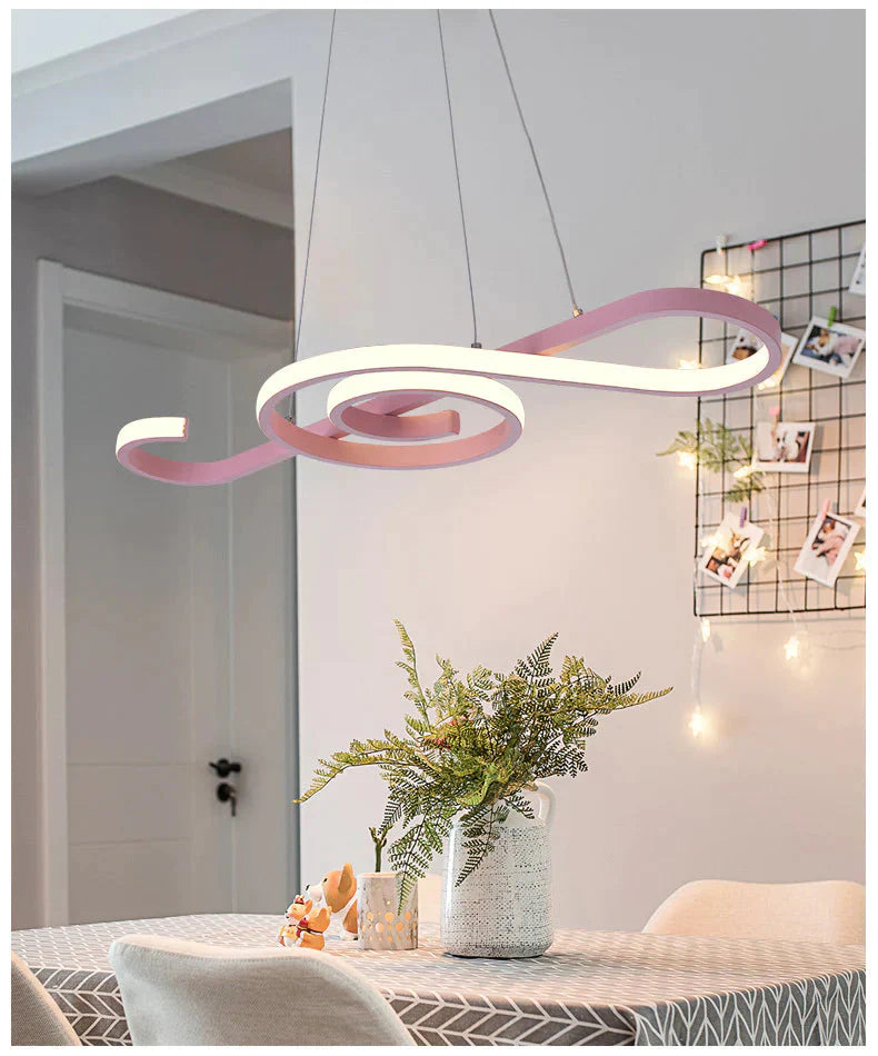 Nordic Post - Modern Led Restaurant Chandelier Creative Simple Lighting Pendant