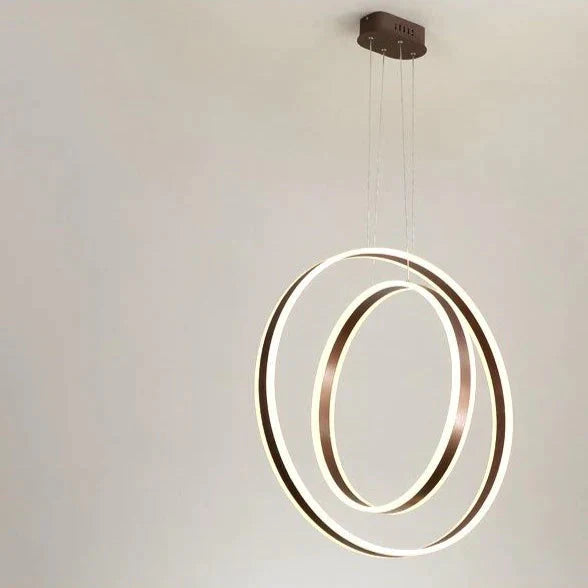 Round Personality Led Nordic Restaurant Chandelier Pendant