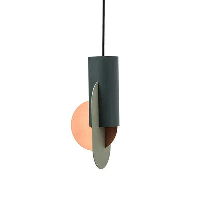 Nordic Creative Personality Color Matching Single Small Chandelier Designer’s Office Model Room