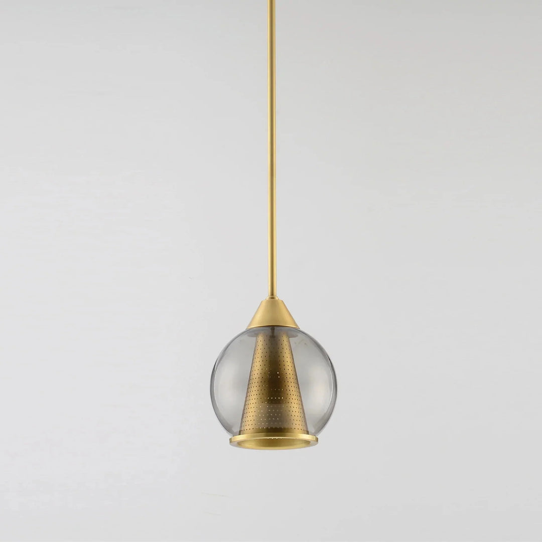 Nordic Modern Copper Living Room Bedroom Bedside Chandelier Pendant