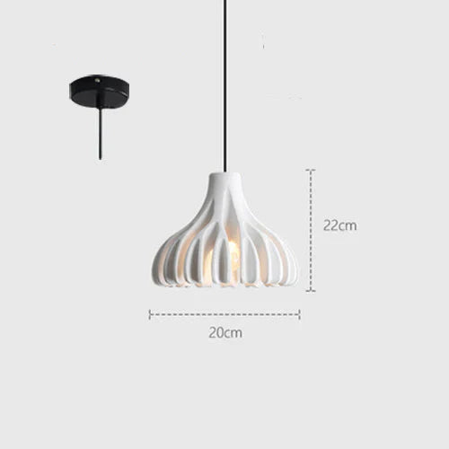 Restaurant Chandelier Simple Makaron Creative Personality Living Room Study Bedroom Bedside White /