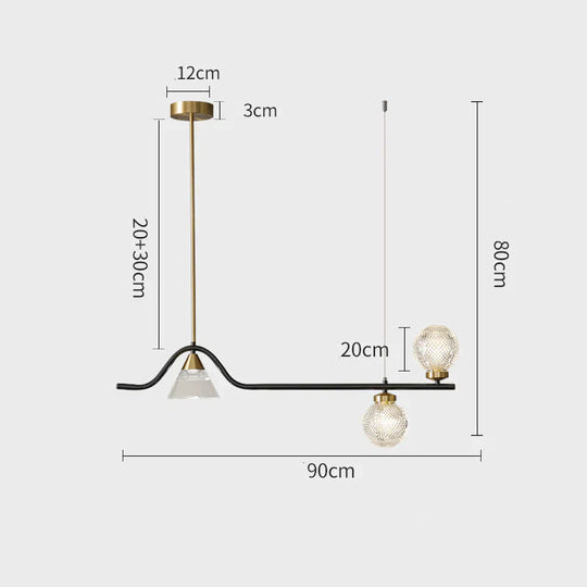 Nordic Restaurant Chandelier Simple Modern Atmosphere Bar Post - Modern Warm Luxury Online
