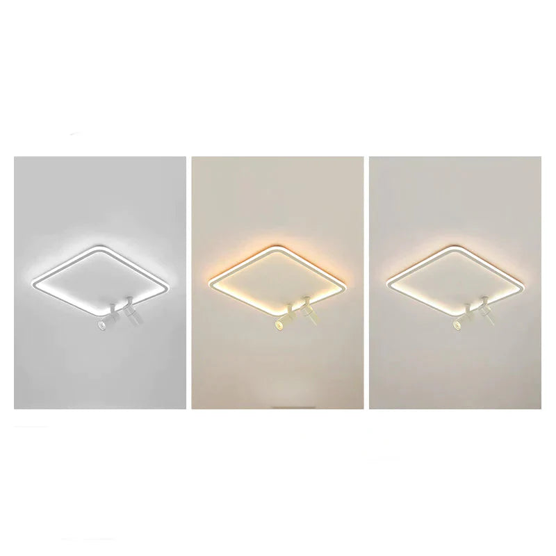 Simple Living Room Lamp Led Ceiling Modern Nordic Square Dining Main Light In The Bedroom