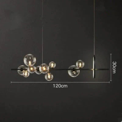 Creative Dining Room Chandelier Modern Minimalist Bar Front Desk Clothing Store Designer Glass