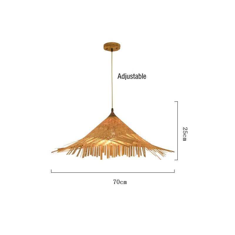 Bamboo Chandelier Home Stay Lamp Pendant