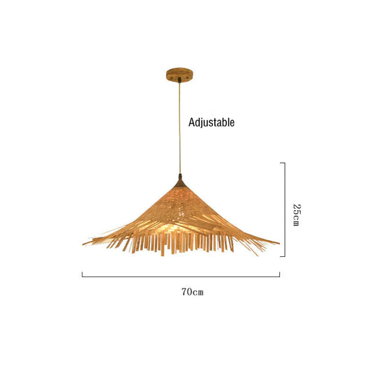 Bamboo Chandelier Home Stay Lamp Pendant