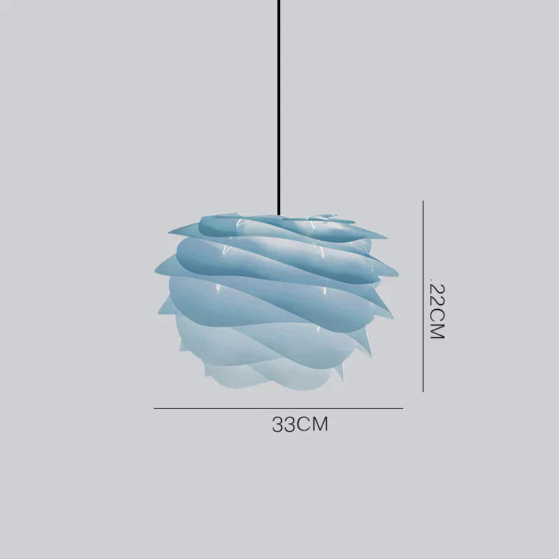 Rose Chandelier Light In The Bedroom Warm Romantic Restaurant Lighting Creative Petal Lamp Blue /