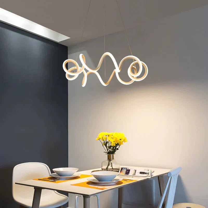 Creative Two - Headed Living Room Dining Led Chandelier Chandeliers Single 60W / Stepless Dimming