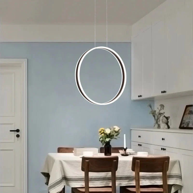 Round Personality Led Nordic Restaurant Chandelier Pendant