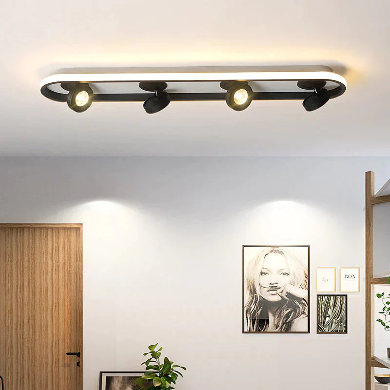 Simple Multi Head Spotlight Living Room Corridor Porch Ceiling Lamp Energy Saving Led Combination