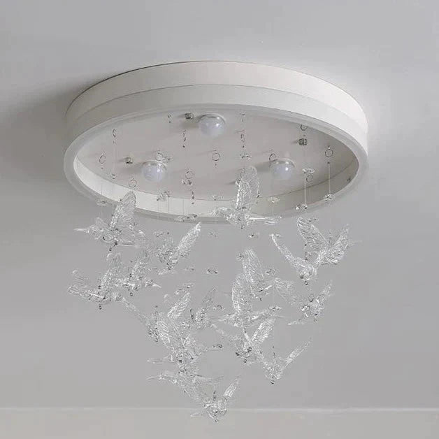 Bedroom Lamp Simple Modern Creative Warm Romantic Princess Room Led Ceiling