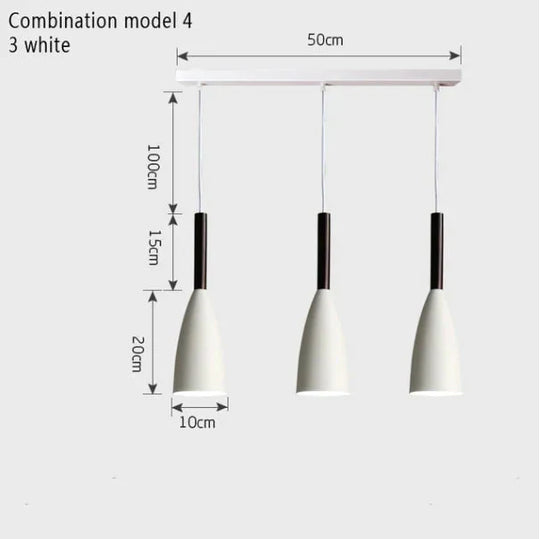 Nordic Minimalism Droplight E27 Aluminum Wood Pendant Lights Home Restaurant Decor Lighting Lamp