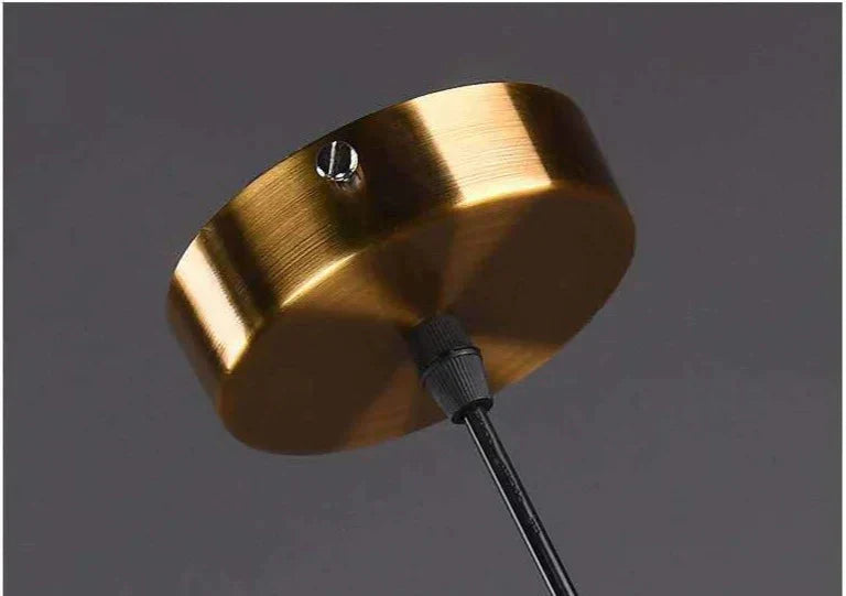 Nordic Creative Minimalist Bar Study Bedroom Bedside Magic Bean Lamp Glass Chandelier Pendant