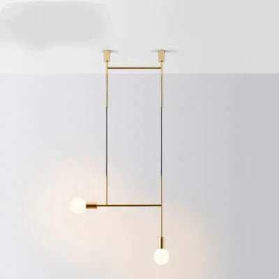 Modern Iron Pendant Light Northern Europe Creative Branches Hanging Lamp Loft Luminarias Industrial