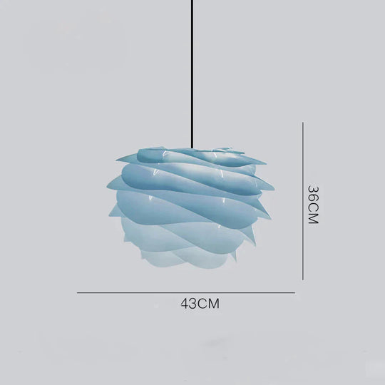 Rose Chandelier Light In The Bedroom Warm Romantic Restaurant Lighting Creative Petal Lamp Blue /