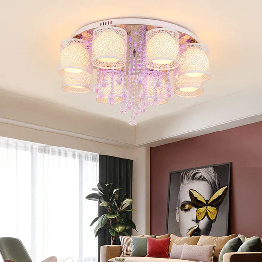 Simple Atmosphere Living Room Home Creative Light In The Bedroom Dining Lights Crystal Led Ceiling