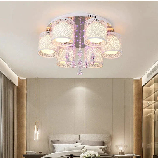 Simple Atmosphere Living Room Home Creative Light In The Bedroom Dining Lights Crystal Led Ceiling