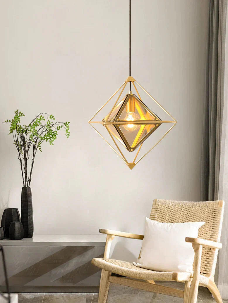 Nordic Creative Loft Lamps Cafe Bar Post - Modern Minimalist Chandelier Pendant