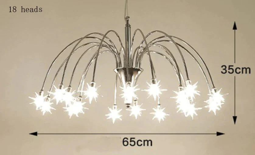 Modern Simple Warm Bedroom Chandelier Creative Nordic Dining Room Living Theme Children’s
