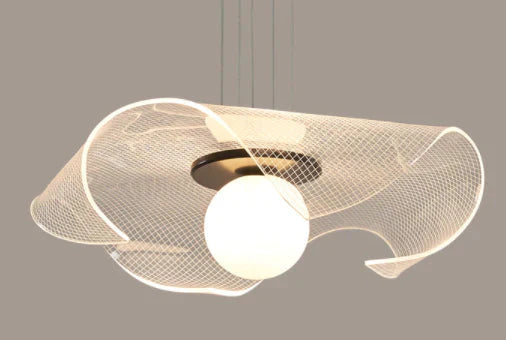 Restaurant Chandelier Simple Modern Creative Fashion Warm Small Bedroom Study Nordic Led Light / 43
