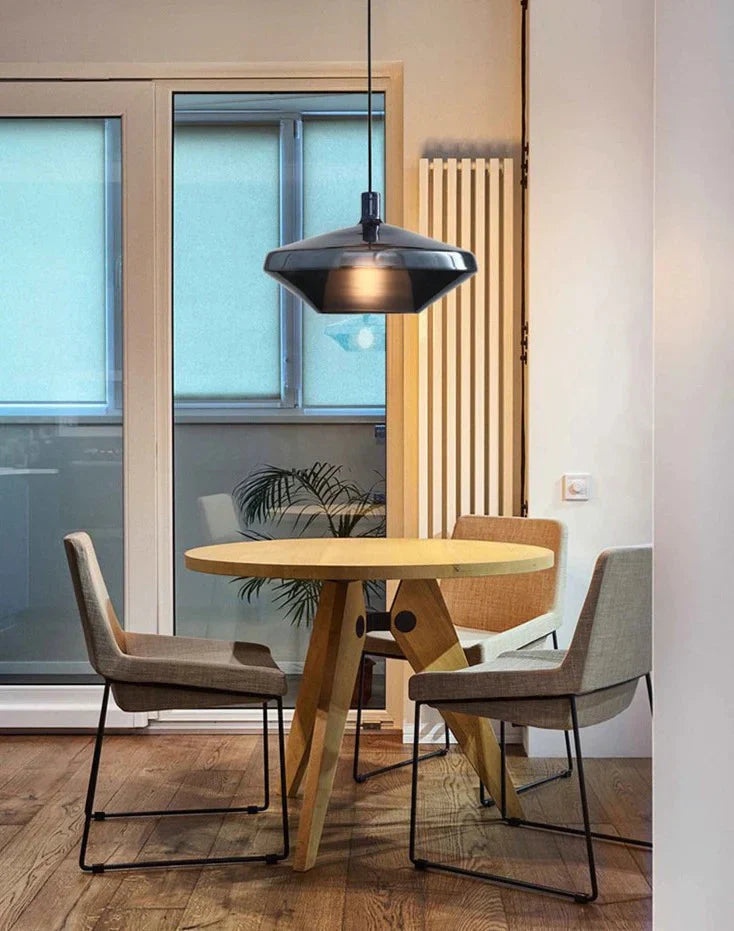 Creative Stained Glass Chandelier Nordic Single - Headed Pendant