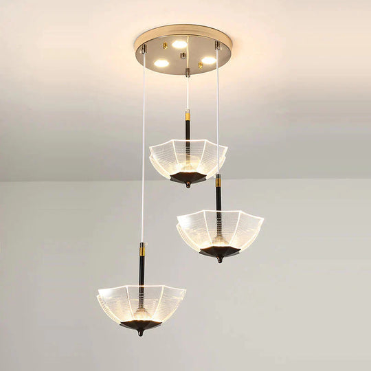 Dining Room Chandelier Three Simple Modern Nordic Creative Table Lamp Pendant
