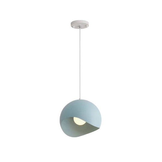 Caterina - Nordic Style Waveforms Dome Pendant Lamp 8/12 W 1 Head For Living