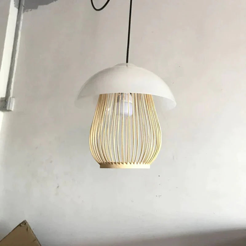 Garden Restaurant Home Stay Bedroom Balcony Bamboo Vase Chandelier Pendant