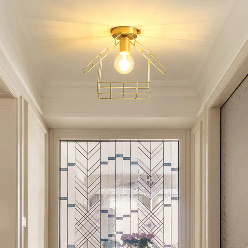 American All - Copper Balcony Ceiling Lamp
