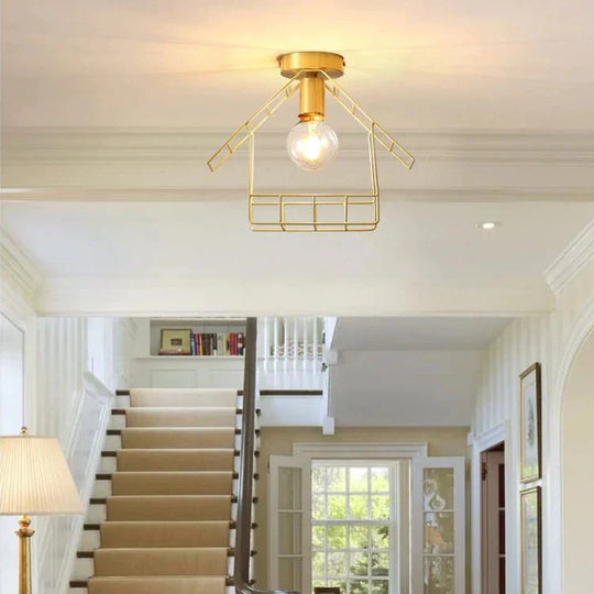 American All - Copper Balcony Ceiling Lamp