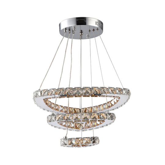 Addison Chandelier - Modern Elegance In Crystal And Chrome