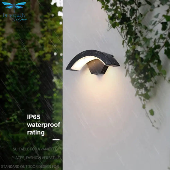 18W Led Outdoor Waterproof Walkway Front Door Garden Porch Wall Light Modern Indoor Corridor