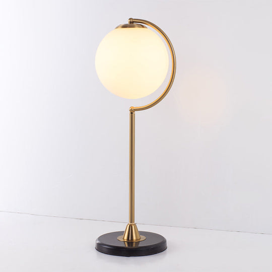 Sulafat - Gold S/C Shaped/Bend Bedside Table Light Metal 1/2 - Head Designer Night Lamp In With