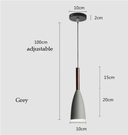 Nordic Simple Pendant Light E27 Led Modern Led Hanging Lamp For Bedroom Living Room Lobby
