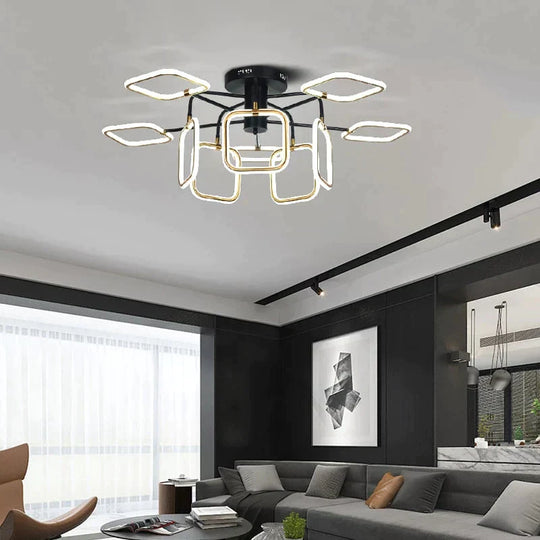 Nordic Pendant Lights Creative Led Aluminum Gold Lamp For Kids Room Living Bar Restaurant Retro