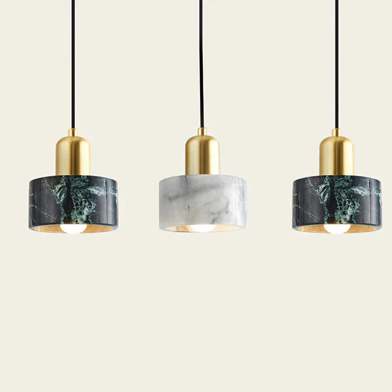 Nordic Marble Minimalist One - Headed Small Chandelier Bedroom Light Extravagant Headlights Post -