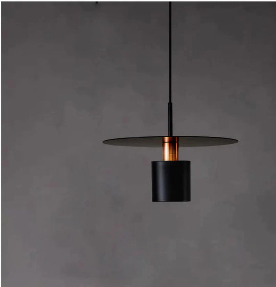 Chandelier Restaurant Lamp Nordic Simple Modern Metal Creative Bar Bedroom Bedside Small Black / No